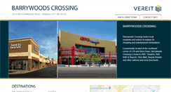 Desktop Screenshot of barrywoodscrossing.com