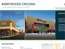 Tablet Screenshot of barrywoodscrossing.com